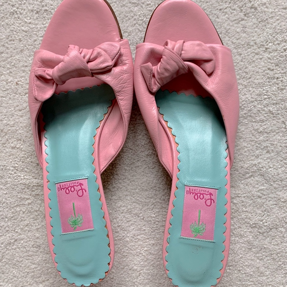 Pink Lilly Pulitzer heels